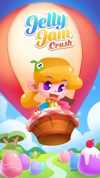 Jelly Jam Crush - Match 3 Game 게임 스크린 샷