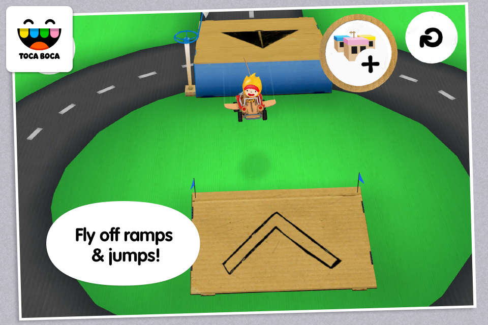 Cuplikan Layar Game Toca Cars