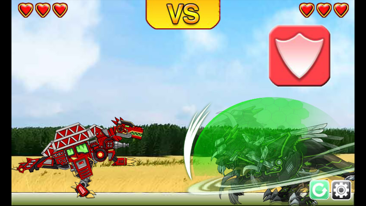 Ninja Velociraptor- Dino Robot Game Screenshot