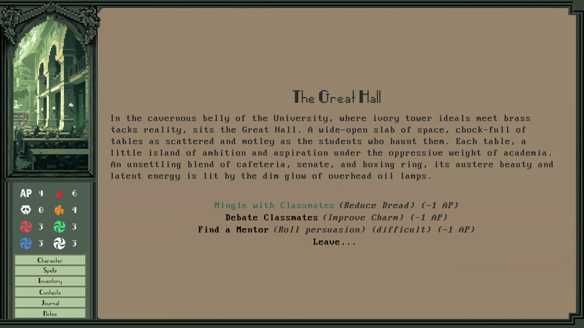 Arcana Noir Game Screenshot