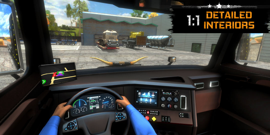 트럭 시뮬레이터 USA 레볼루션 게임 스크린 샷