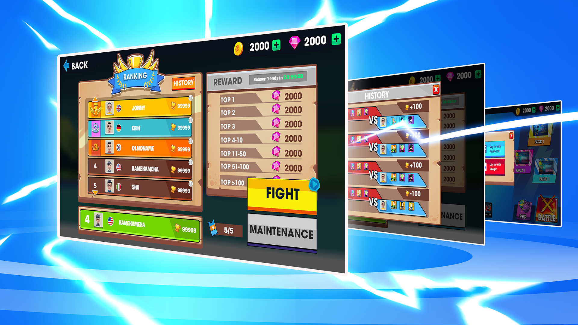 Battle Stick Warriors Legend Game Screenshot