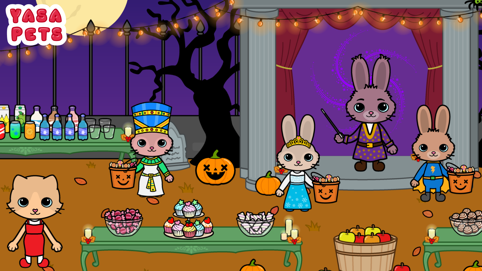 Screenshot of Yasa Pets Halloween