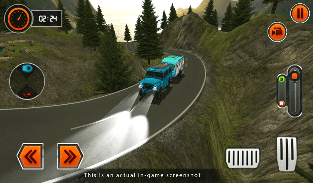 Camper Van Virtual Family Game Game Screenshot