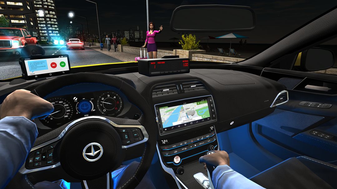 Taxi Game screenshot game