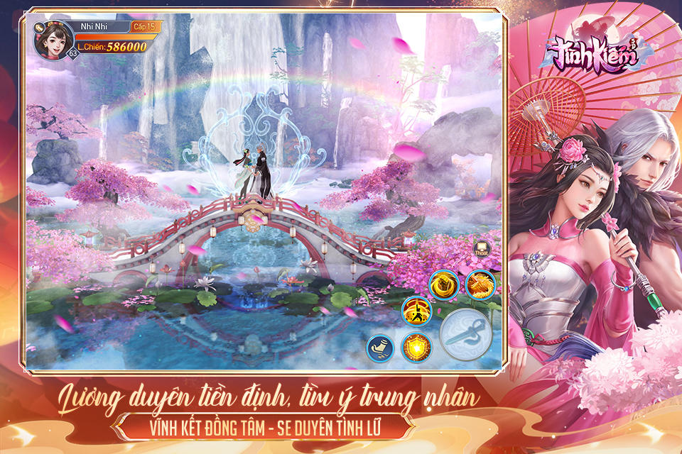 Tình Kiếm 3D-Tam Niên Vạn Phúc Game Screenshot