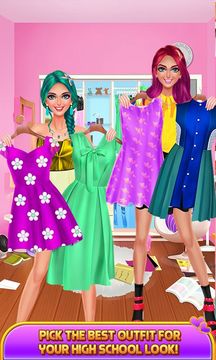 Pop It Girl - Teen School Life Game Screenshot