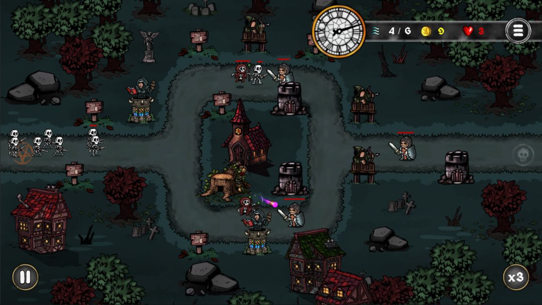 The Darkest Tower Defense screenshot game