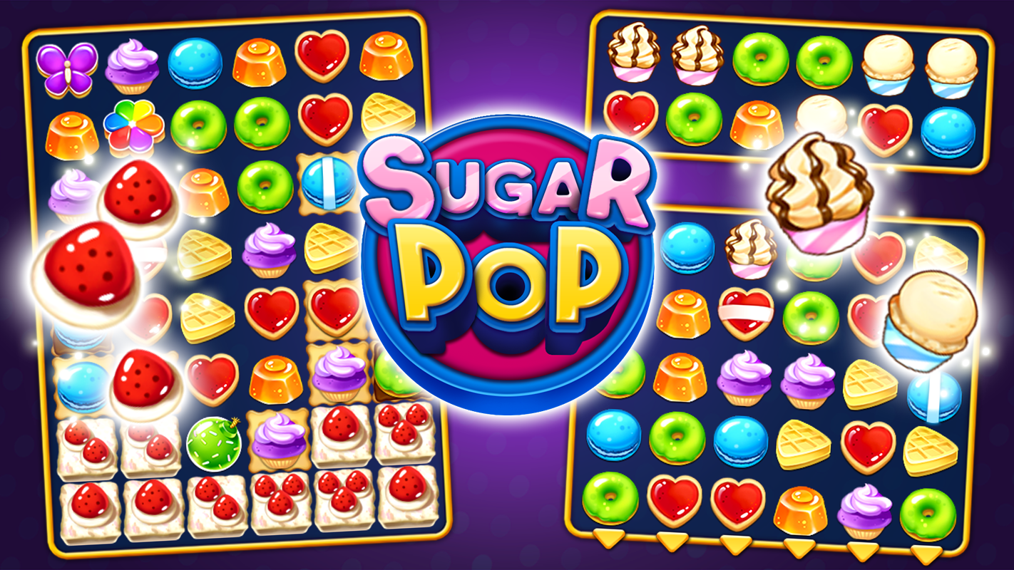 Sugar POP - Sweet Match 3 Game Screenshot