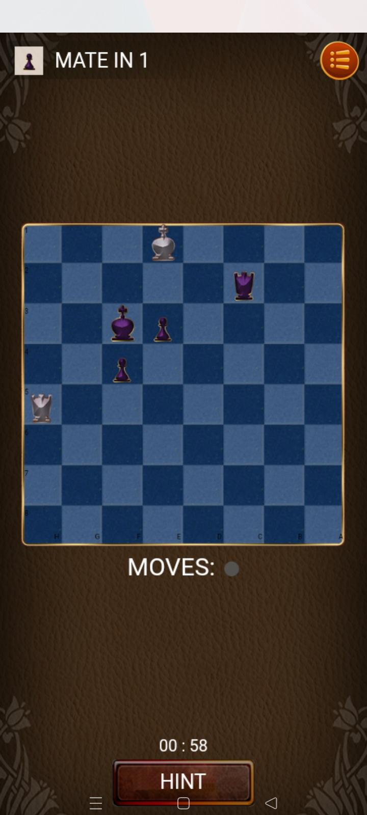 Скриншот игры Chess Puzzles - Chess Game