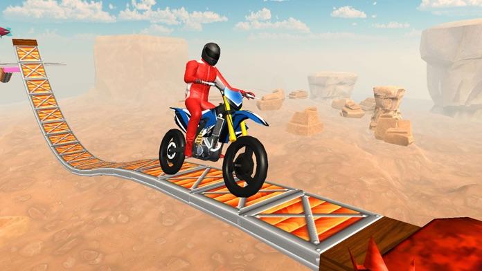 Cuplikan Layar Game MX Bike Racing Flip Master