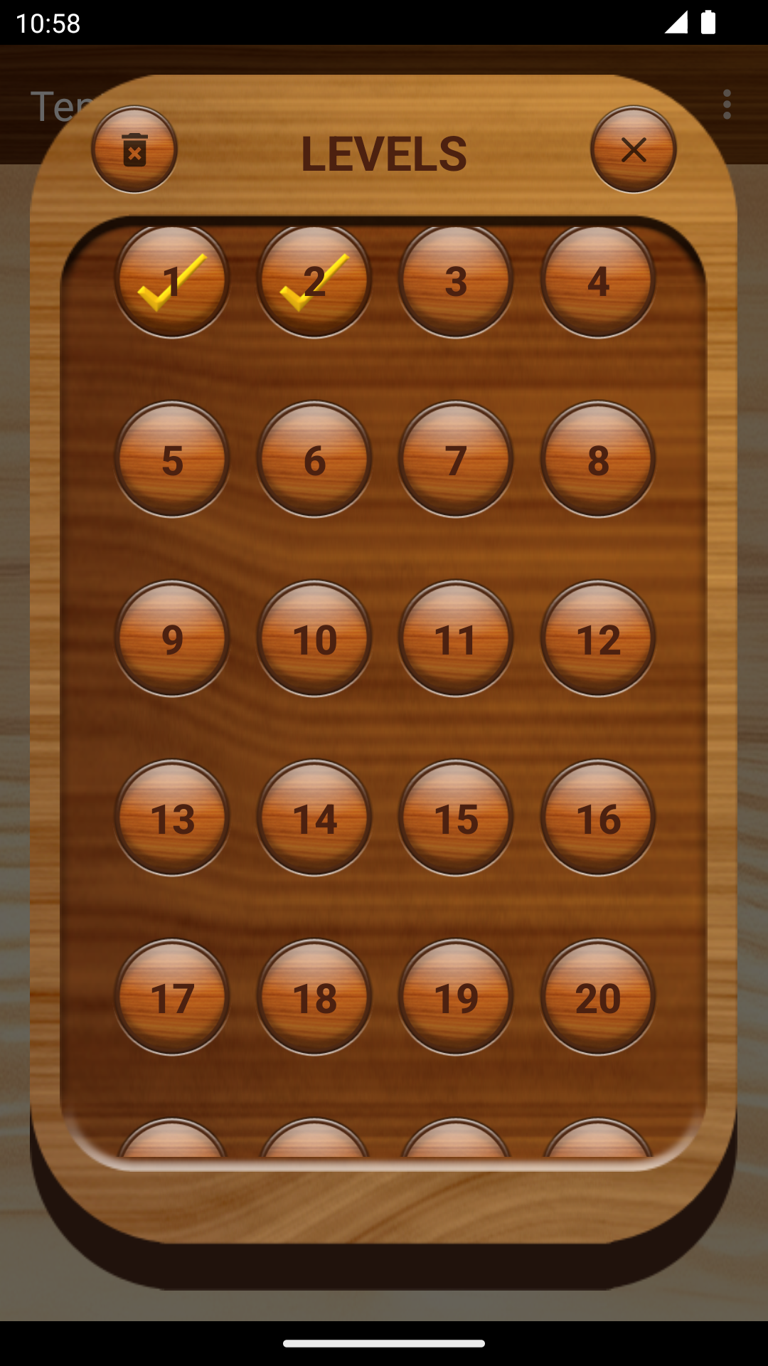 Tents Puzzle: Find the Tents Game Screenshot