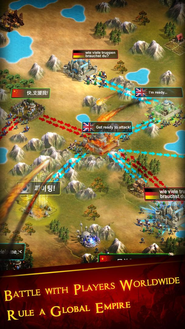 Screenshot of Clash of Cultures: King