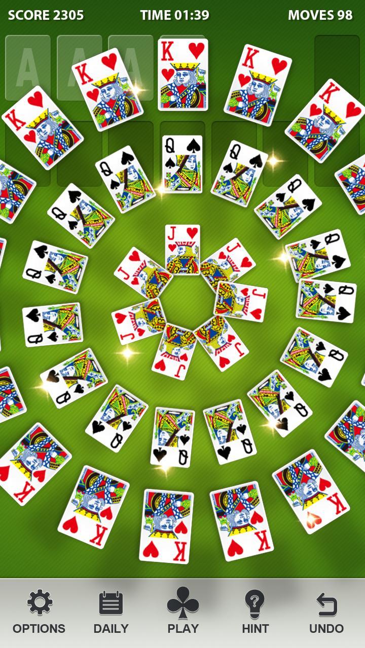 Solitaire Game Screenshot