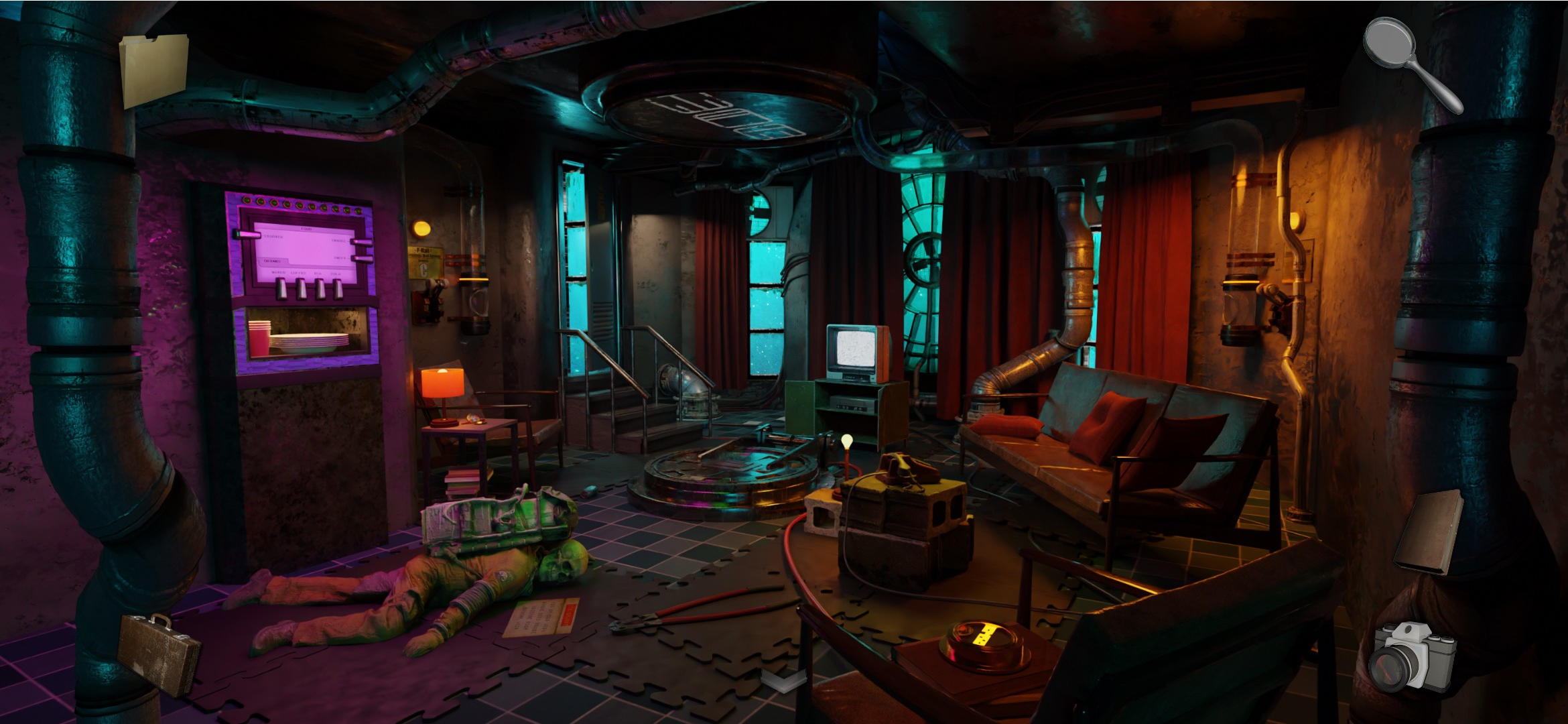 Screenshot 1 of Station 117 – Room-Escape-Spiel 