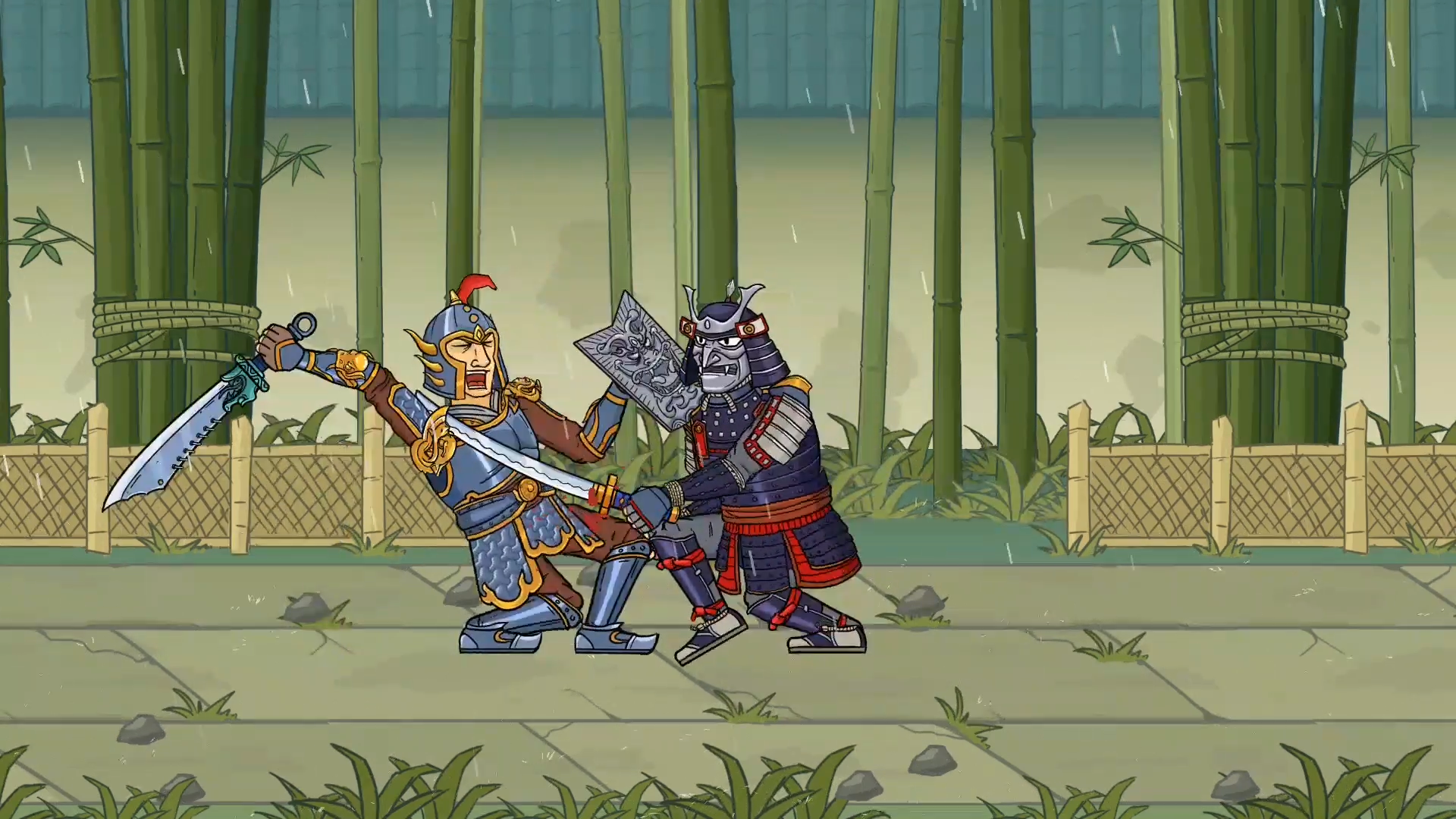 Crazy Samurai screenshot game