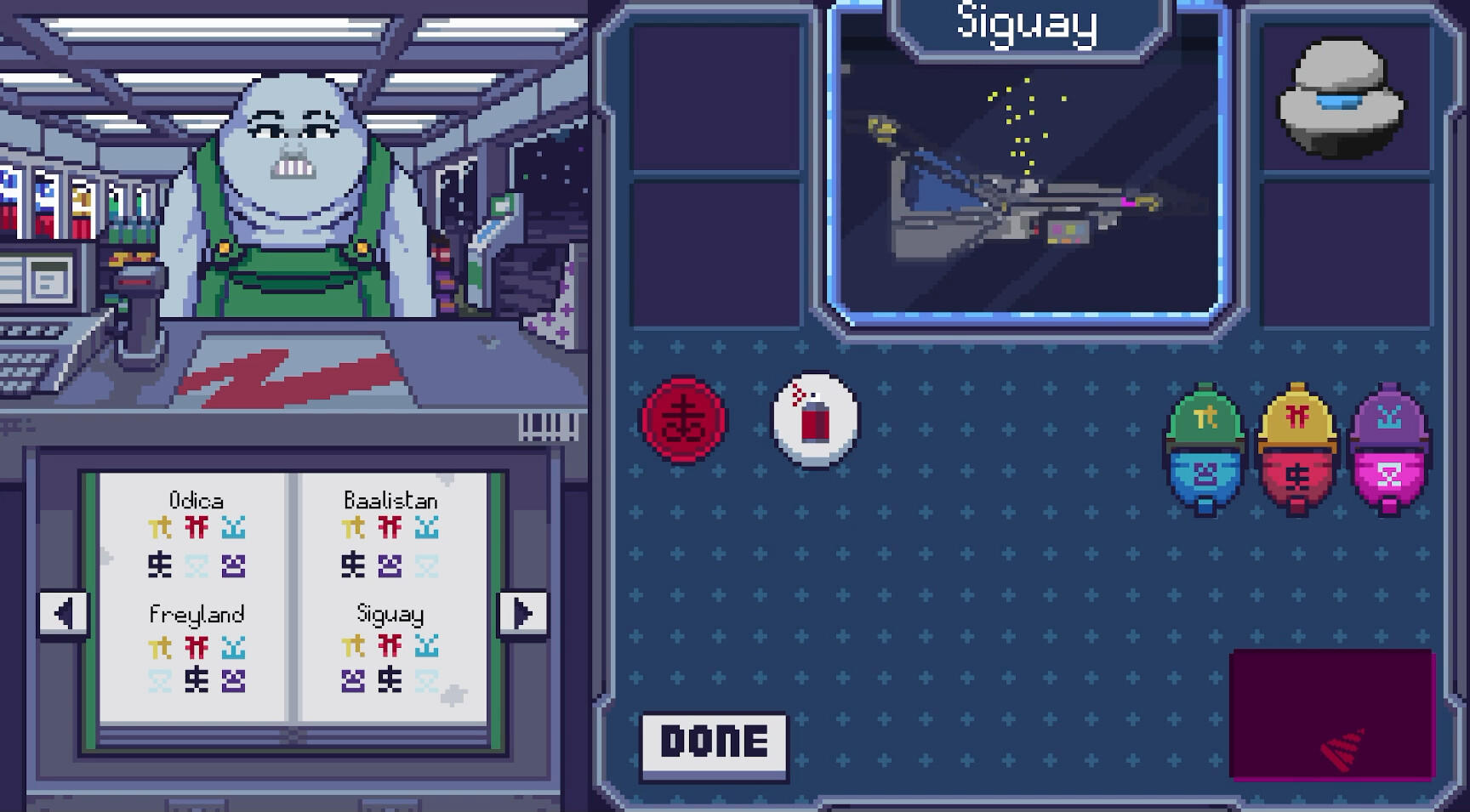 Interdimensional Gas Station Game Screenshot