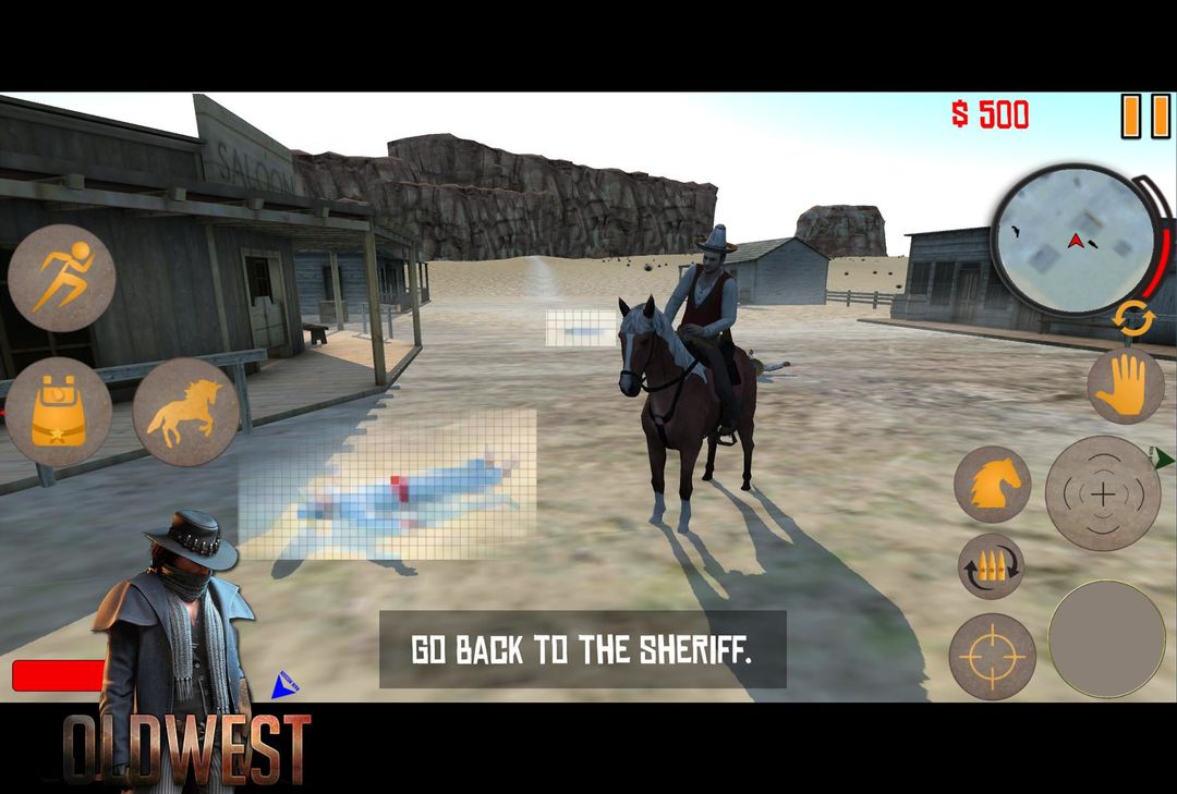 Screenshot of Old West (Sandboxed Western)