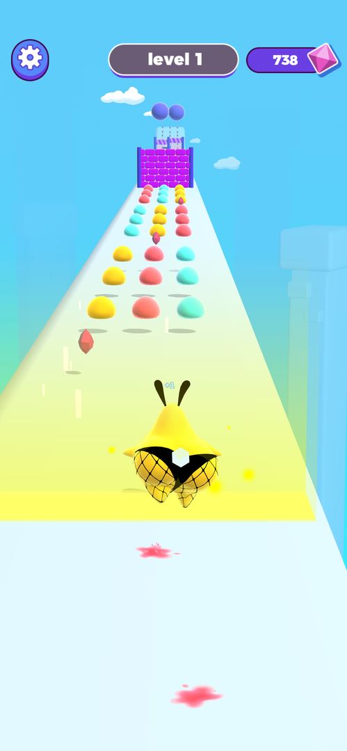 Screenshot of Jelly Run 3D