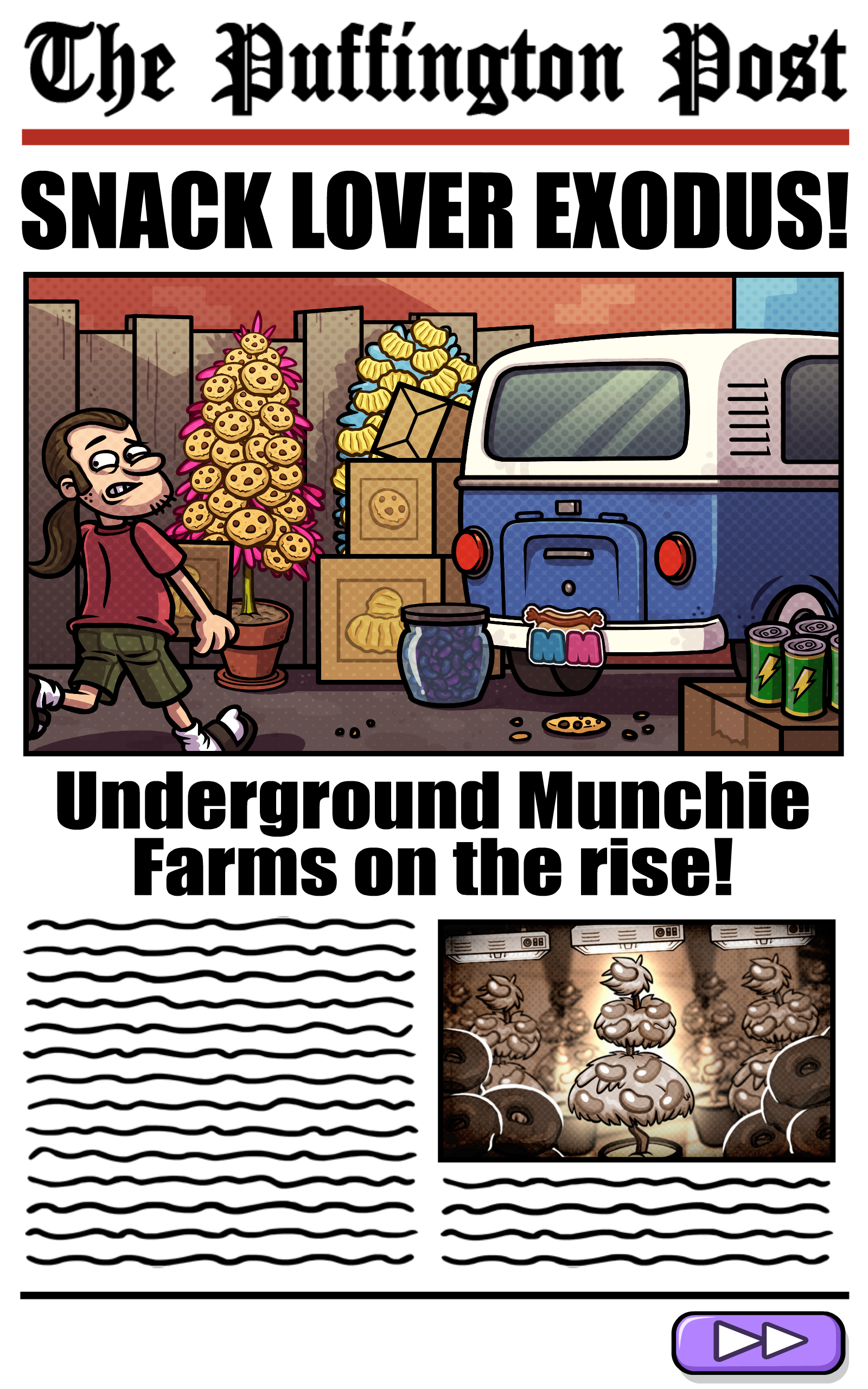 Munchie Farm 게임 스크린샷