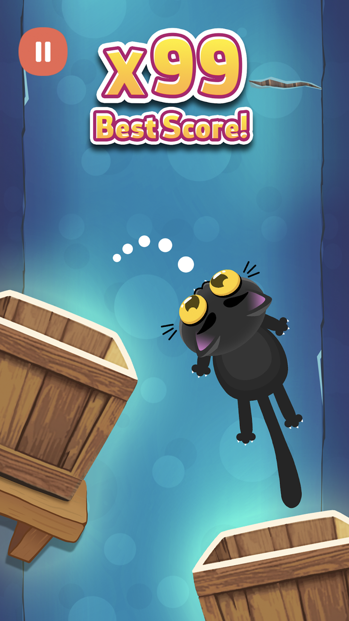 跳跳猫 Game Screenshot