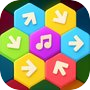 Hexa Block Away: Melody Puzzle 的圖示