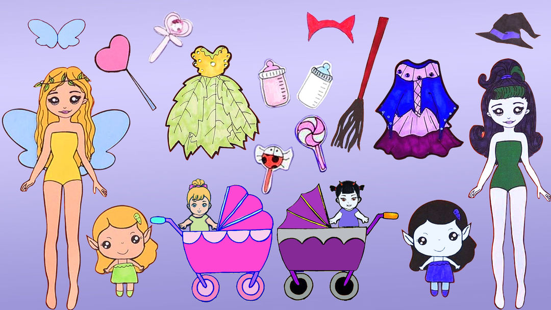 Magic Paper Doll: Makeover DIY – Apps no Google Play