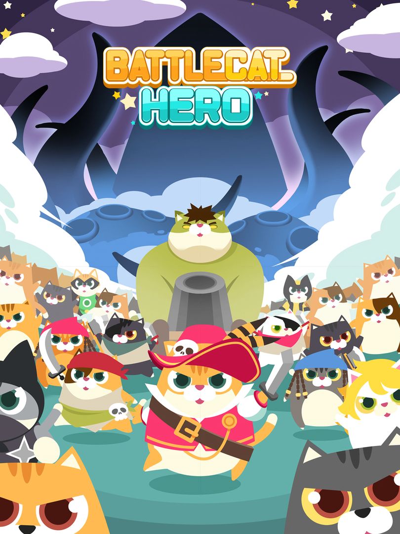 Screenshot of Battle Cat Hero