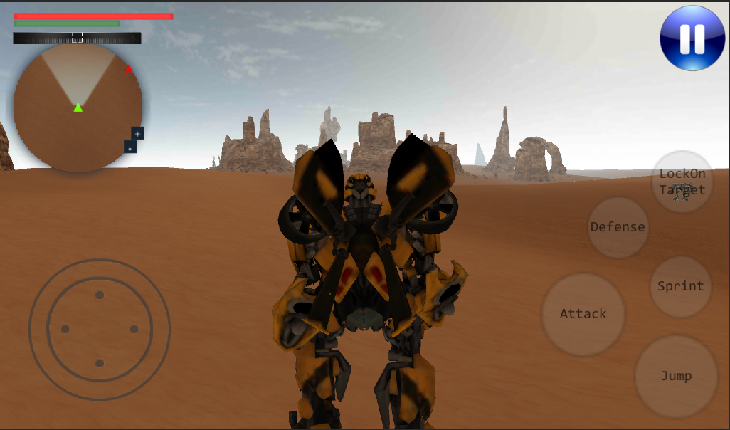 Futuristic Robot X Ray Battle Game Screenshot