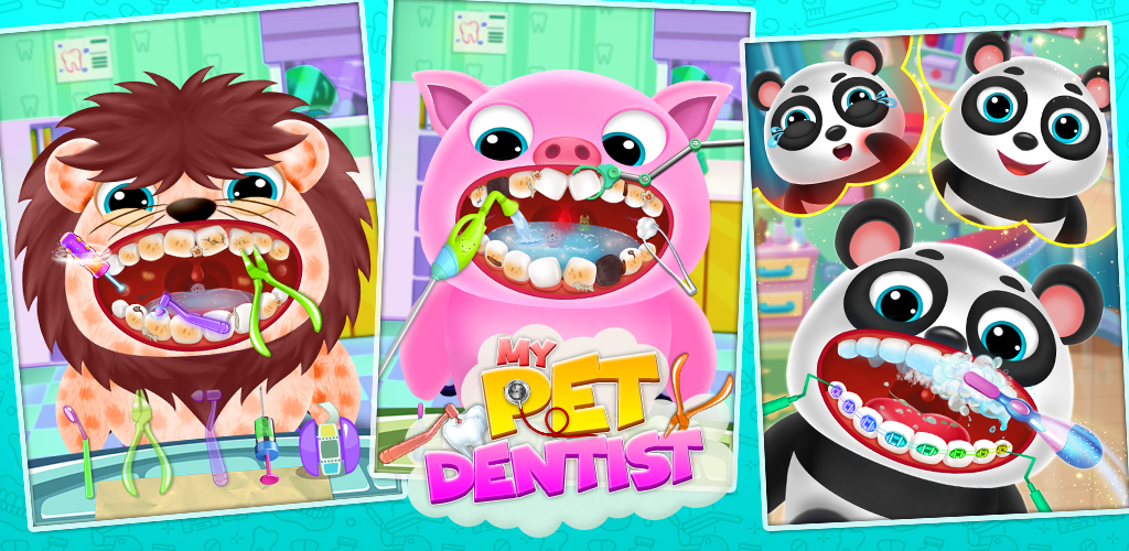 Banner of Pet Dentist Doctor Care: Jogos Dentários 1.1