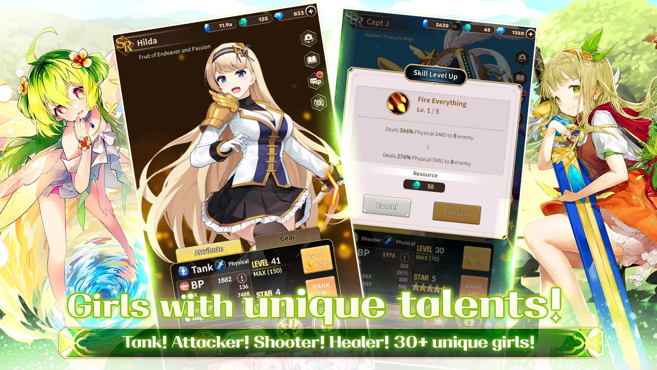 Girls' Connect: Idle RPG - Apps on Google Play