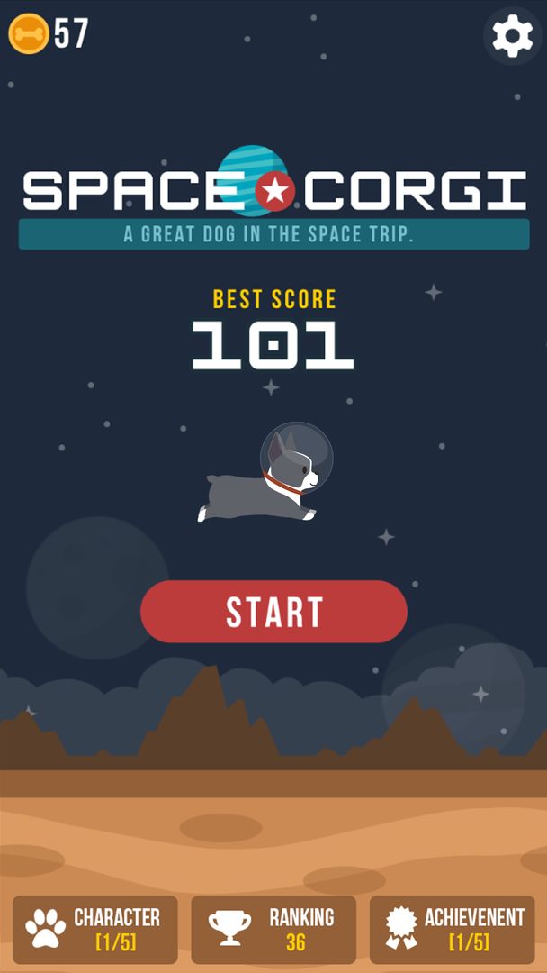 Space Corgi - Jumping Dogs screenshot game