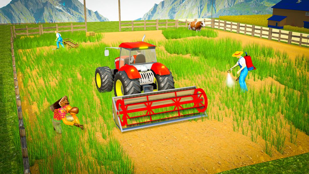 Farm Tractor Driving Simulator遊戲截圖