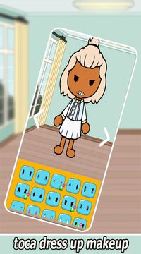 Ảnh chụp màn hình toca dress up makeup and hair