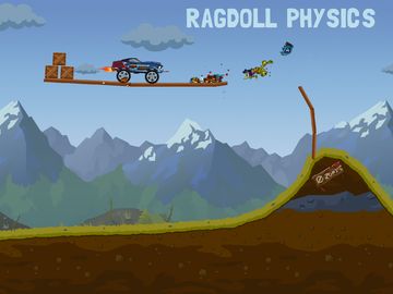 Zombie Road Trip Trials Game Screenshot