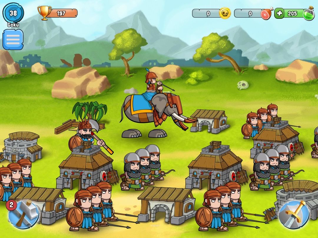 Screenshot of Spartania: Orc War Strategy!