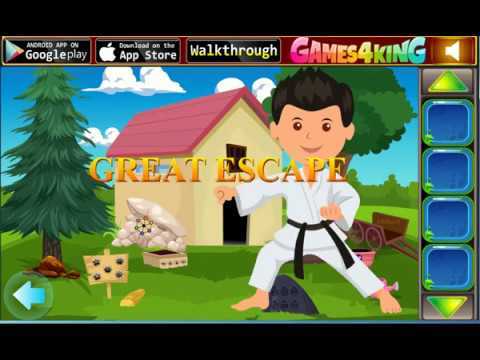  ภาพหน้าจอของวิดีโอ Karate Man Rescue Kavi Game-377