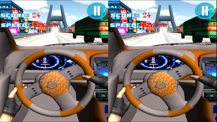 VR Fast Car Race : Extreme EndLess Driving 3d game 게임 스크린 샷