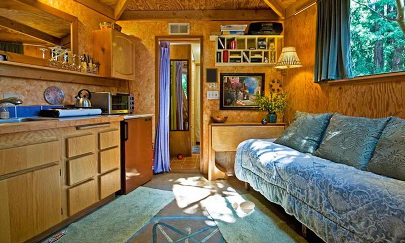 Mushroom Treehouse Escape Game Screenshot