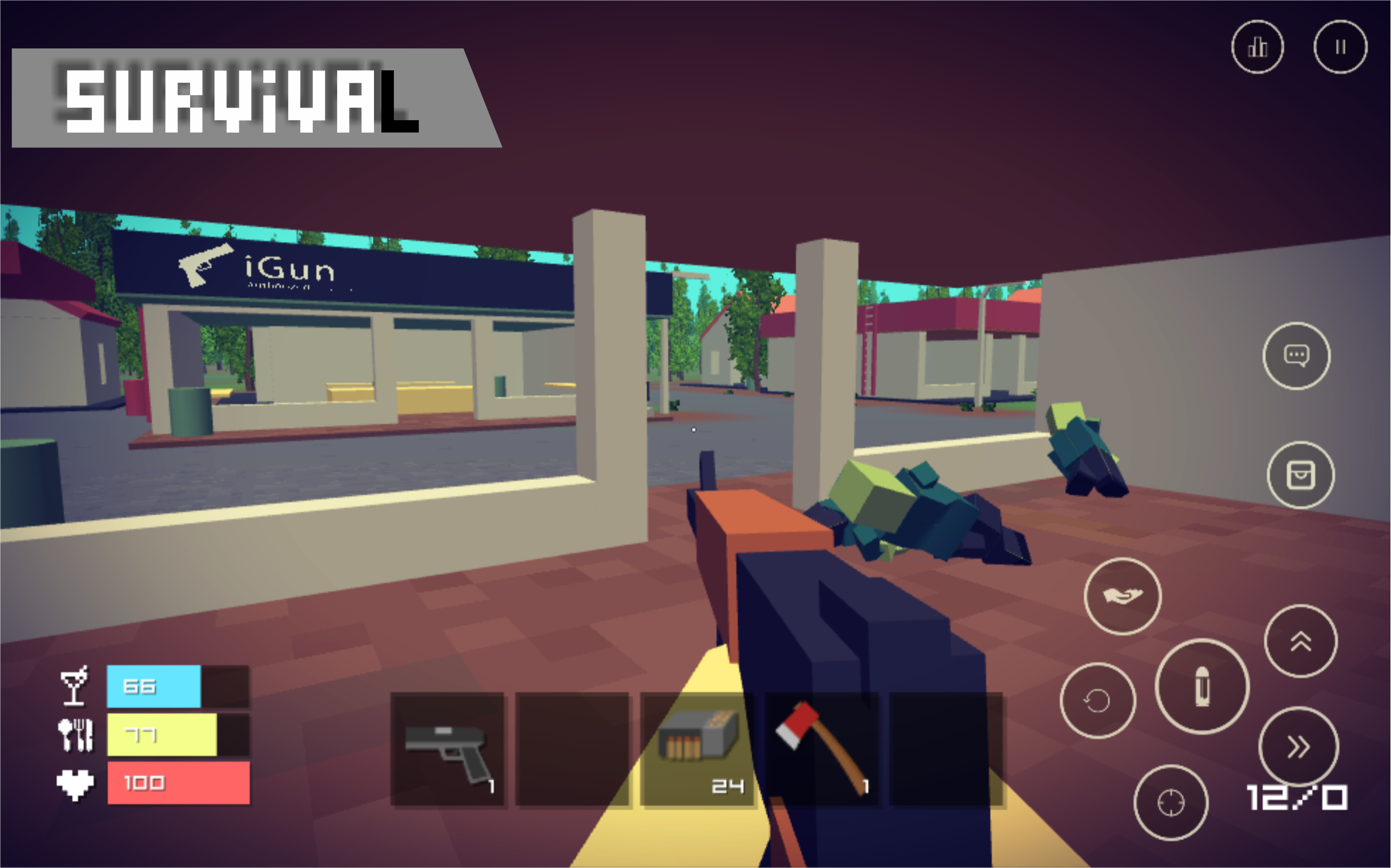 Screenshot 1 of Mein Survival-Pixel-Spiel 