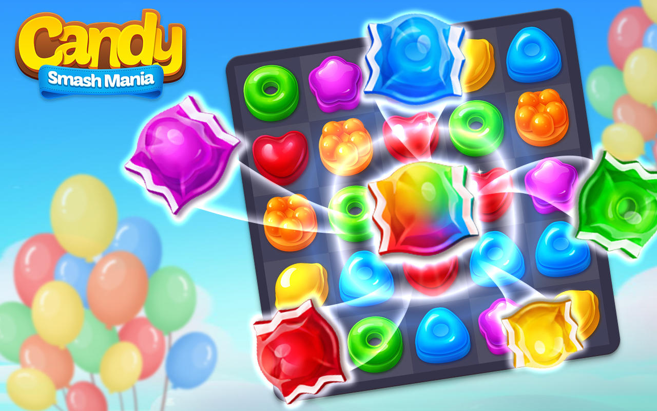 Candy Smash Mania: Match 3 Pop Game Screenshot