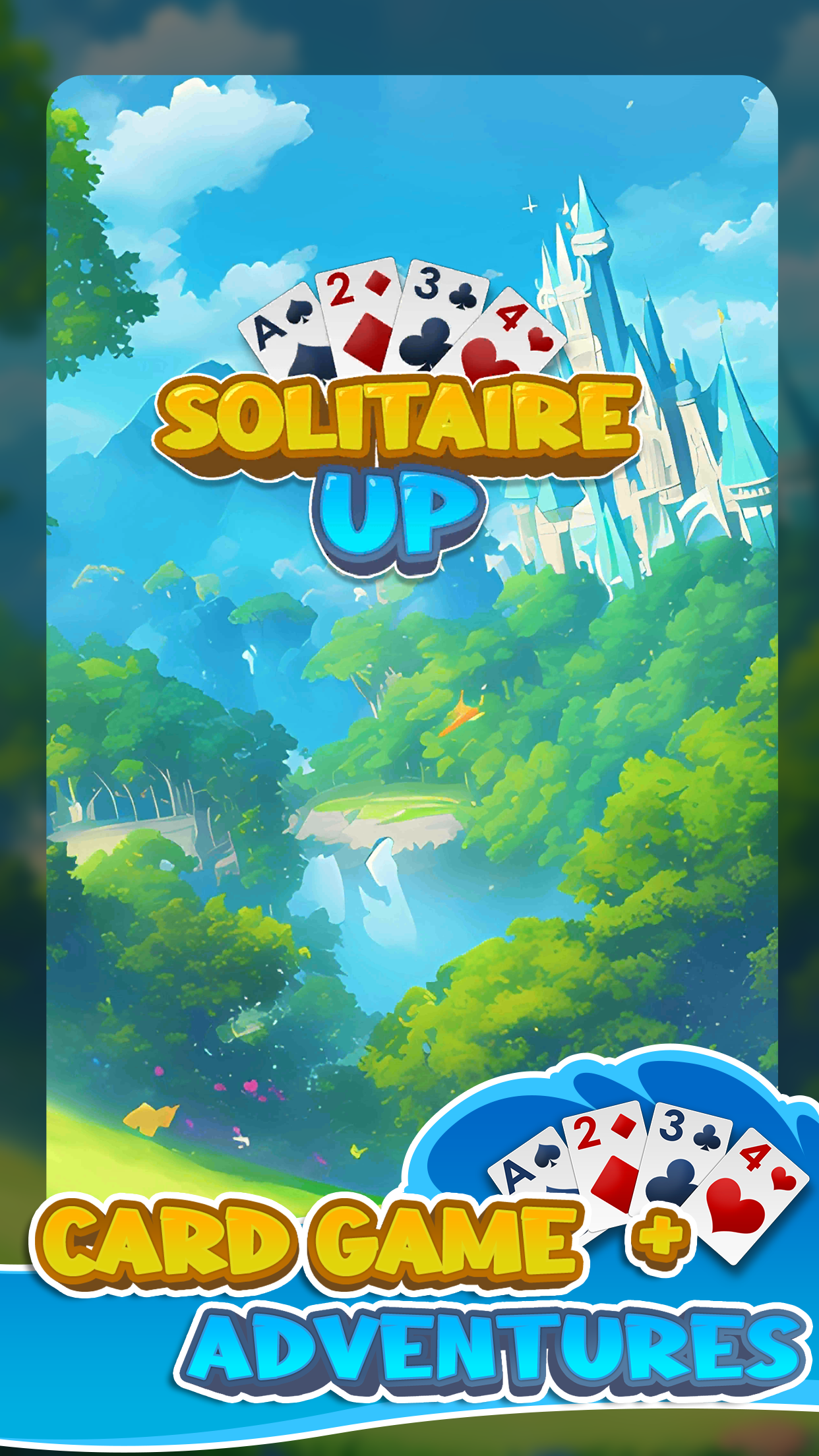 Solitaire Up — 經典接龍紙牌遊戲 遊戲截圖