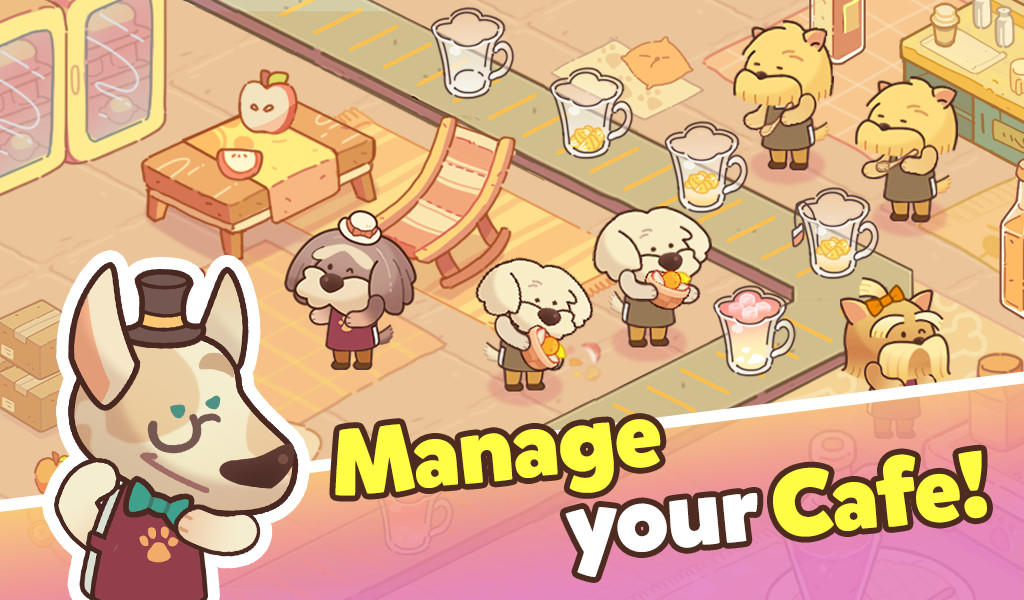 Screenshot of Dog Cafe Tycoon