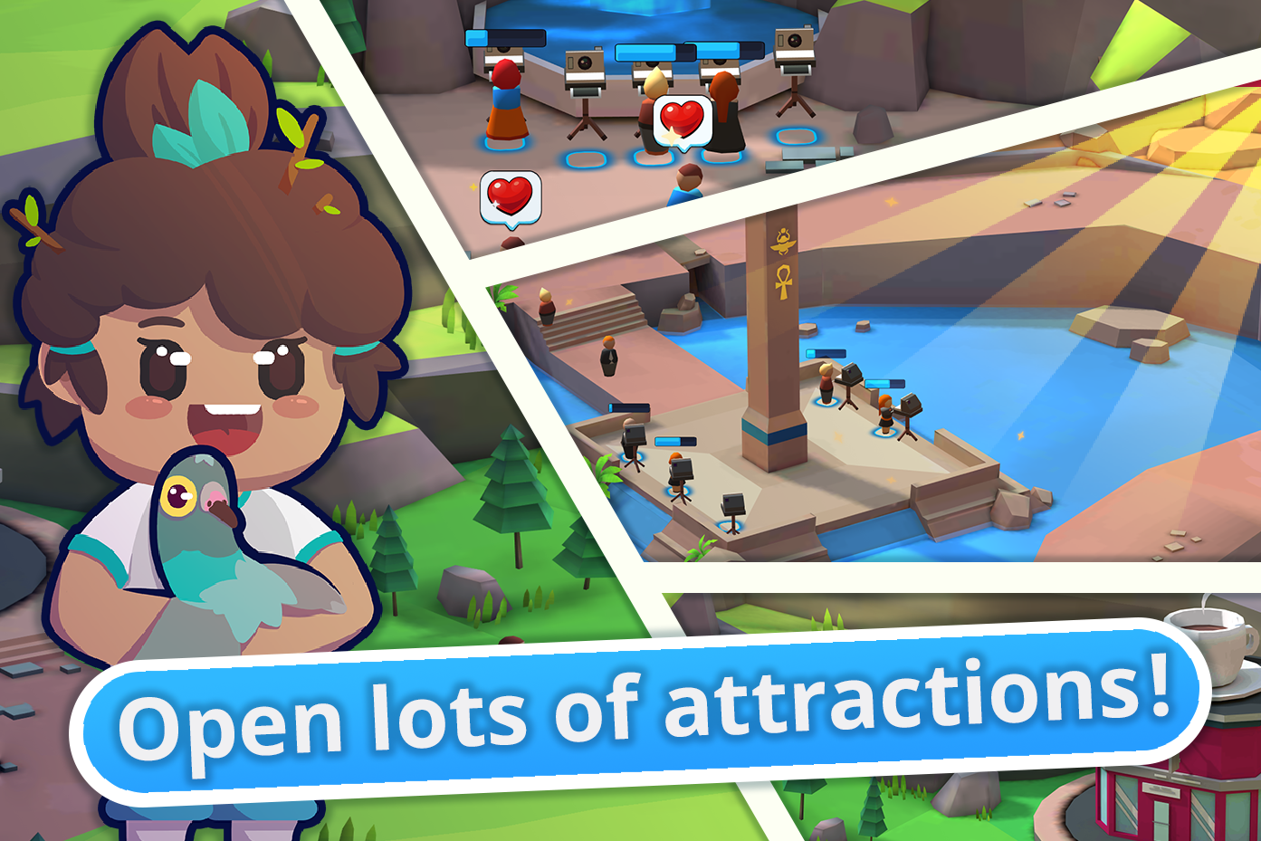 Idle Hiking Manager Game Screenshot