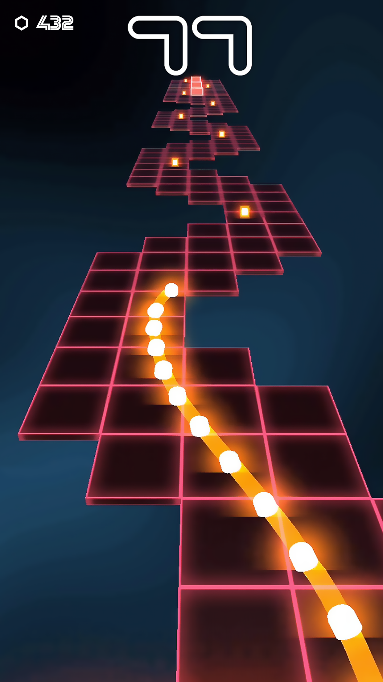 Cuplikan Layar Game Space Snake