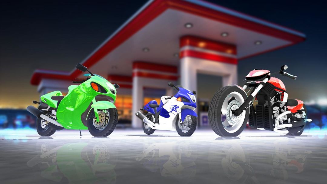 Screenshot of Highway Moto :Traffic Race