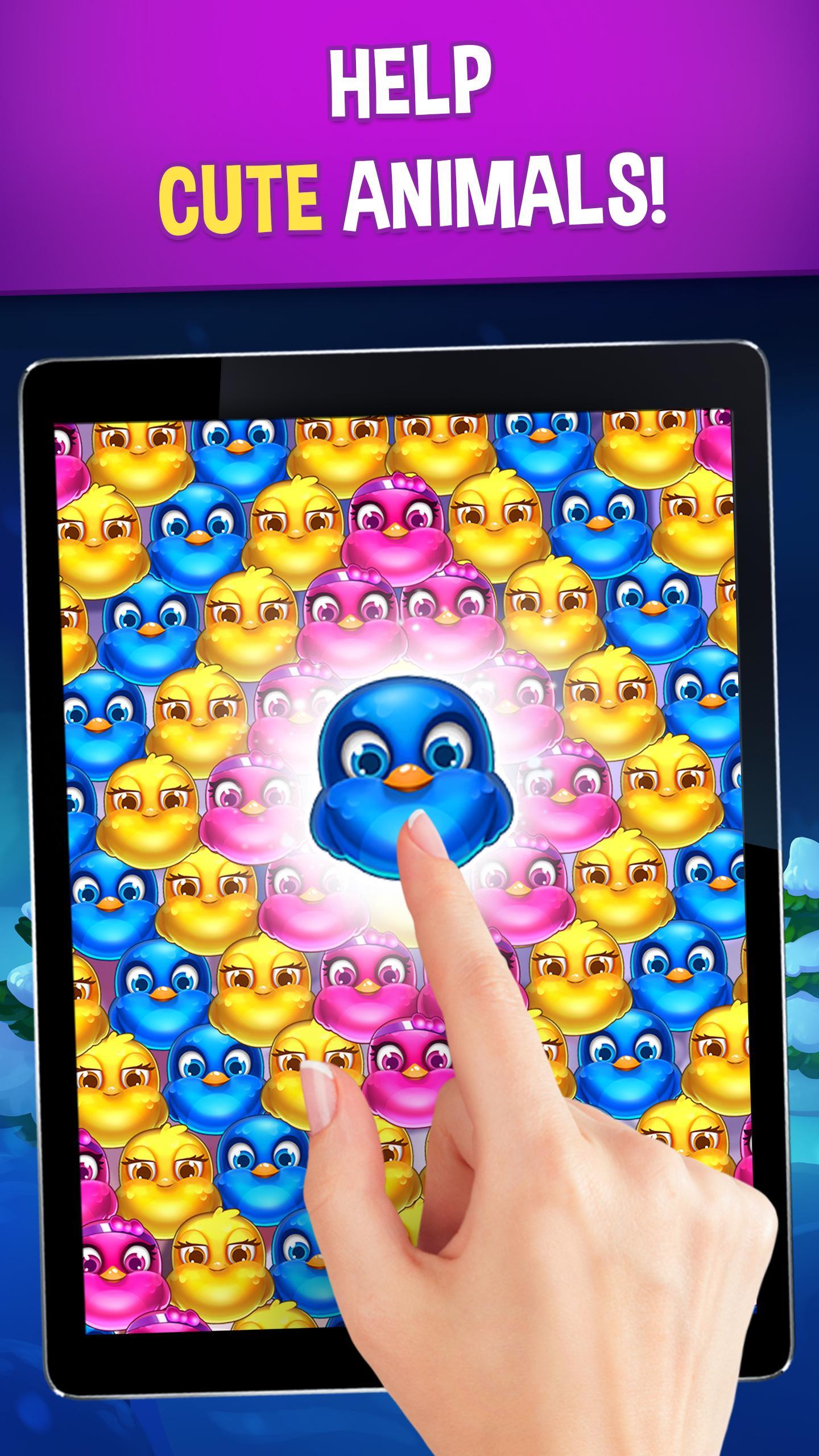 Bubble Birds V - Color Shooter Game Screenshot