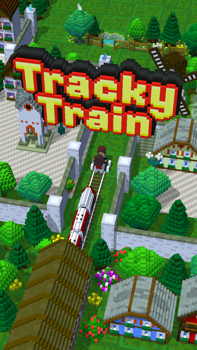 Tracky Train Game Screenshot