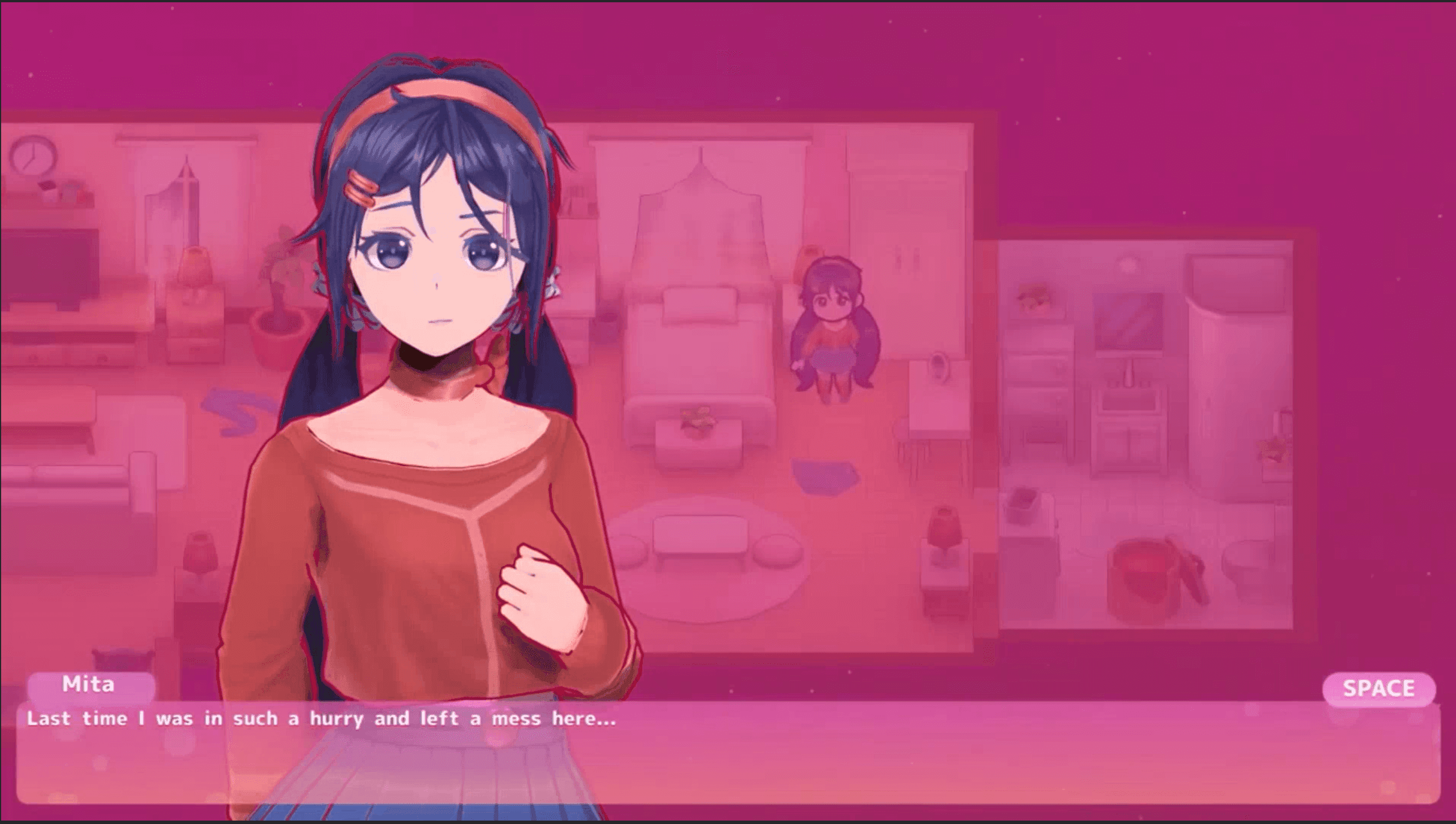 Miside Yandere Girl Game Screenshot