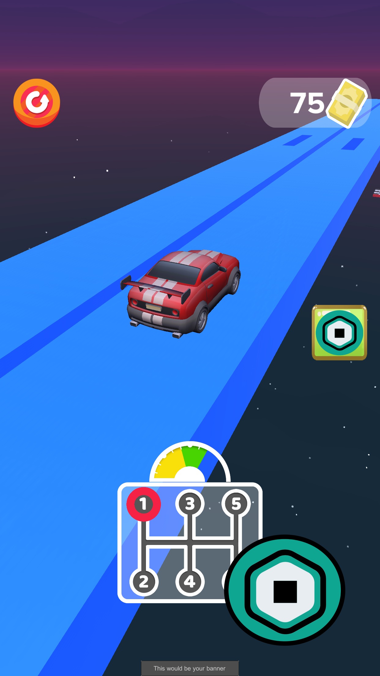 Robux Velocity Gear Up Game Screenshot